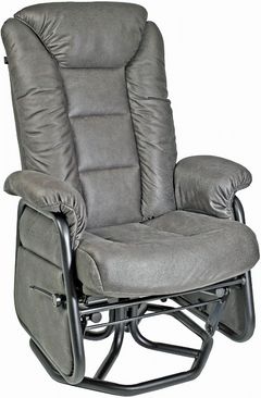 Fauteuil inclinable pivotant à glissière manuel de PEL International PEL - Gris