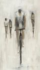 Classic Home Cyclist Painting Wall Art-1