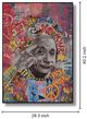 Classy Living Expressive Einstein Urban Graffiti Pop Wall Art-2