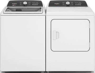 Whirlpool White Top Load Laundry Pair