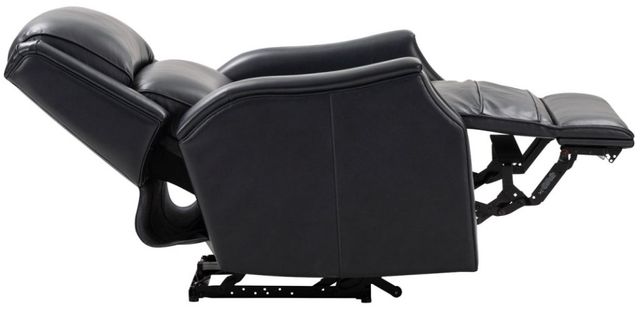 BarcaLounger® Conrad Shoreham Blue Leather Power Recliner-1