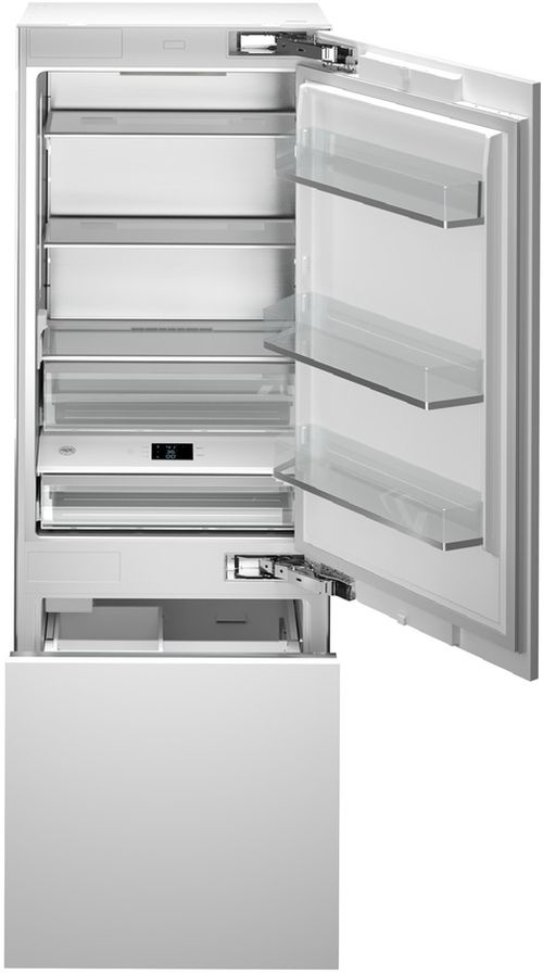 Bertazzoni 15.5 Cu. Ft. Panel Ready Built In Counter Depth Bottom Freezer Refrigerator