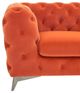 VIG Furniture Divani Casa Delilah 3-Piece Orange Sofa Set-4