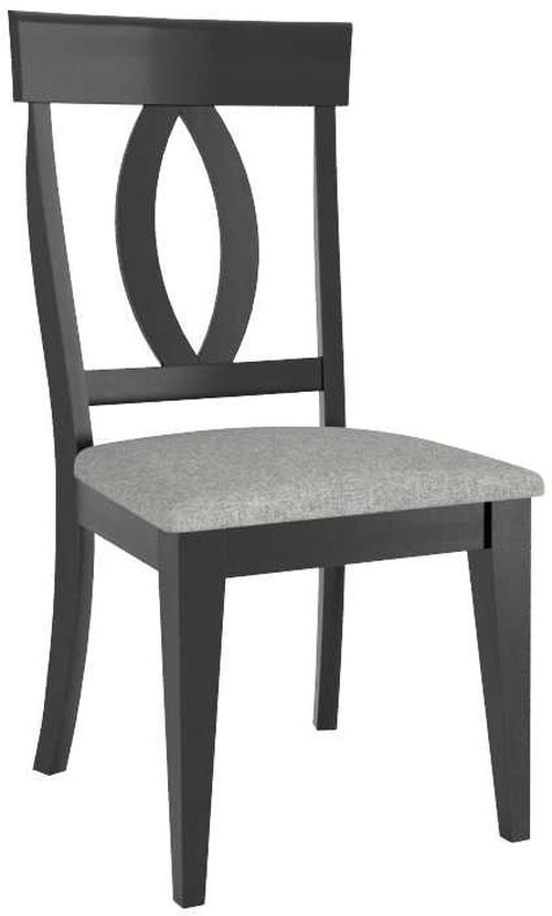 Canadel® Gourmet Peppercorn Washed Upholstered Side Chair-0