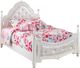 Signature Design by Ashley® Exquisite 5-Piece White Twin Poster Bed Set-1