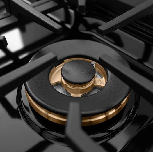 ZLINE Autograph Edition Paramount 30" 4.2 Cu. Ft. Stainless Steel Gas Range with 4 Burner DuoPro™ Cooktop, Convection Gas Oven and Polished Gold Accents-3