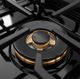 ZLINE Autograph Edition Paramount 30" 4.2 Cu. Ft. Stainless Steel Gas Range with 4 Burner DuoPro™ Cooktop, Convection Gas Oven and Polished Gold Accents-3