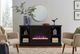 aspenhome® Byron Black 66" Fireplace Console-1