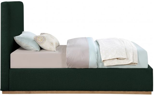 Meridian Furniture Monaco Green Twin Bed-2