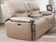 American Wholesale Furniture Colt Taupe Power Reclining Loveseat-0