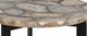 Hammary® Hidden Treasures Marble Accent Table with Black Base-1