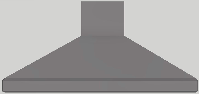 Vent-A-Hood® 60" Gunsmoke Island Range Hood-0