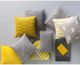Surya Cotton Velvet Mustard 20"x20" Pillow Shell-3