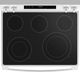 GE® 600 Series 30" White Freestanding Electric Range with No Preheat Air Fry and EasyWash™ Oven Tray-3