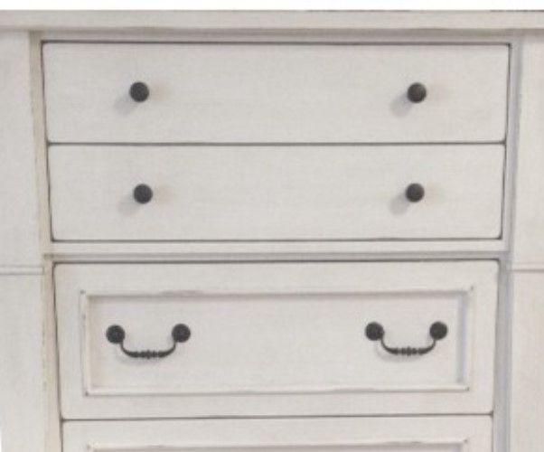 American Wholesale Furniture Stoney Creek White Chest-1