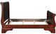 New Classic® Home Furnishings Versailles Cherry Full Sleigh Bed-4