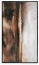 Signature Design by Ashley® Drewland Black/Brown/Orange Wall Art-2