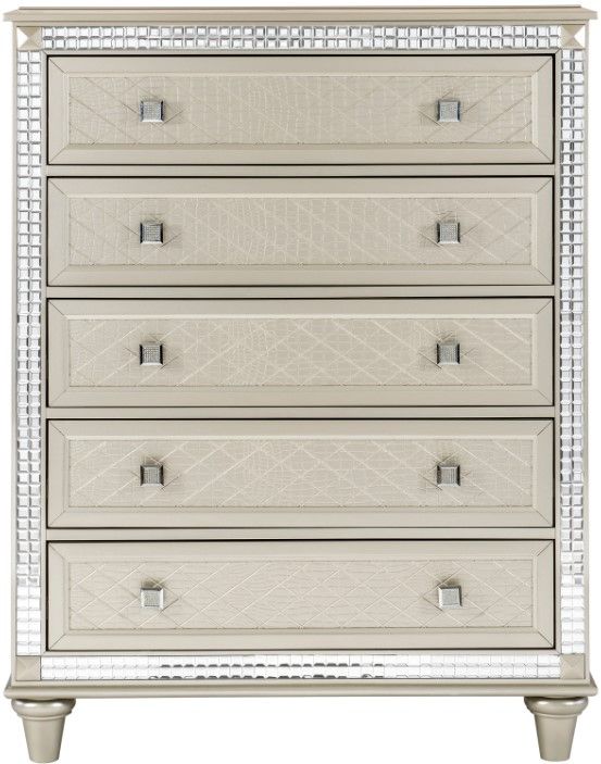 Mazin Furniture Juliette Champagne Chest-1
