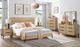 Intercon Newhall Vintage Oak Melamine King Panel Bed-1