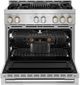 JennAir® RISE™ 36" Stainless Steel Pro Style Gas Range-3