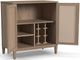 homestyles® Brentwood Light Oak Bar Cabinet-1