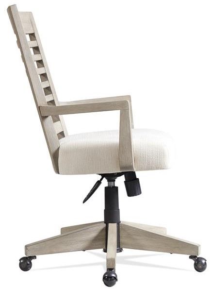 Riverside Furniture Fresh Perspectives Casual Taupe/Gray Upholstered Desk Chair-2
