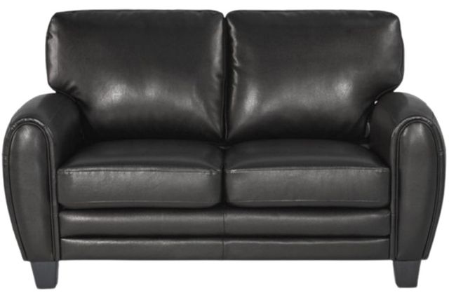 Homelegance® Rubin Black Loveseat-2