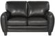 Homelegance® Rubin Black Loveseat-2