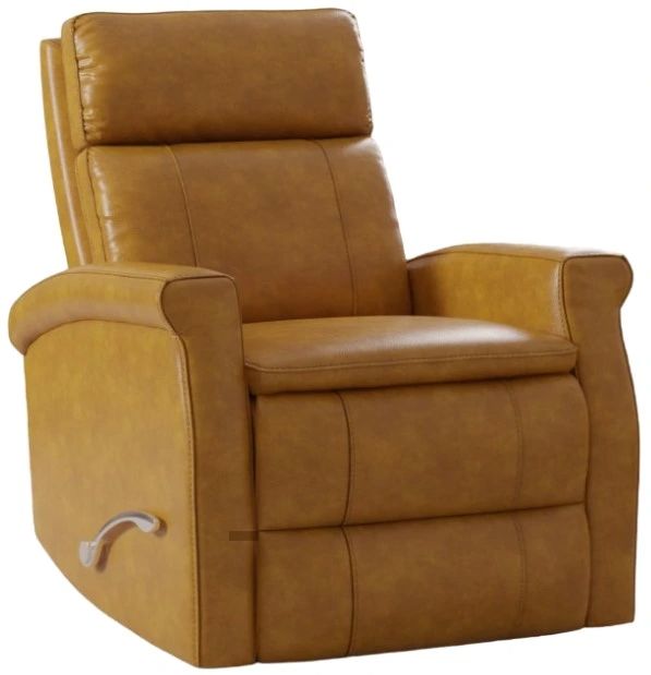 Parker House® Bristol Russet Manual Swivel Glider Recliner-0