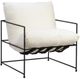 Dovetail Furniture Inska Black/White Occasional Chair-0