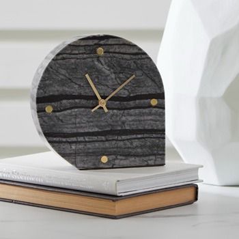 Signature Design by Ashley® Janmour Black Table Clock-5