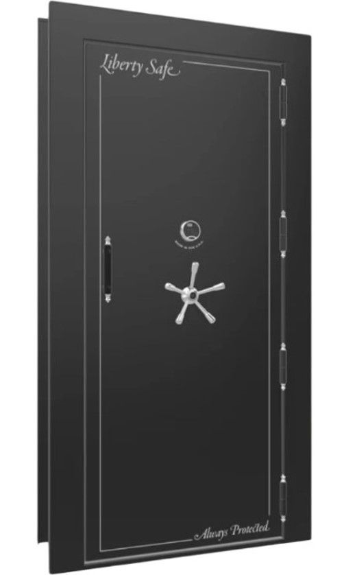 Liberty Safe Beast Black Gloss Out-Swing Right Hinge Electronic Vault Door-0
