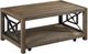 Hammary® Synthesis-Hamilton Smoked Gray Small Cocktail Table-0