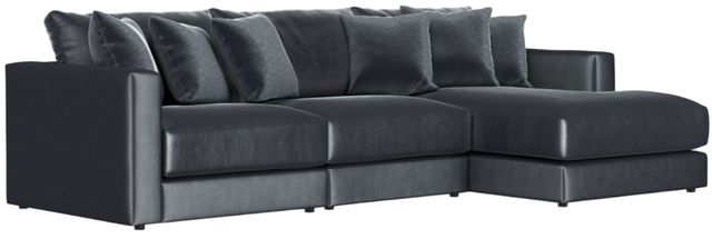 Jackson Furniture Remington 3-Piece Slate Right Arm Facing Sectional and Chaise-0