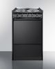 Summit® 20" Black Slide-In Electric Range-1