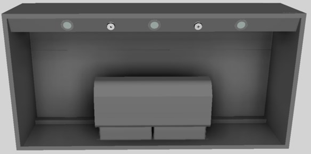 Vent-A-Hood® 48" Gunsmoke Wall Mounted Range Hood-3