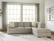 Signature Design by Ashley® Bridgepoint 2-Piece Stone Sectional and Chaise-1