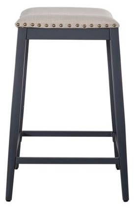 Liberty Furniture Vintage Navy Backless Counter Stool-2