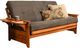 Kodiak Furniture Phoenix Barbados/Suede Gray Full Futon with Mattress-0