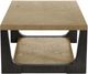 Emerald Home Sutton Place Caramel Cocktail Table with Cocoa Base-4