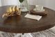 Signature Design by Ashley® Valebeck Brown Dining Table with White Base-2