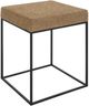 Uttermost® Laramie Natural Accent Table with Matte Black Base-0