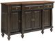 Kincaid® Bridgetown Harrison Black/Heritage Maple Credenza-0