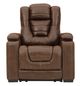 Signature Design by Ashley® Owner's Box Thyme Power Recliner with Adjustable Headrest-1