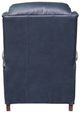 BarcaLounger® Meade Shoreham Blue Leather Manual Recliner-4