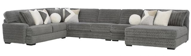 Albany Industries 4-Piece Doodle Iron Sectional-0