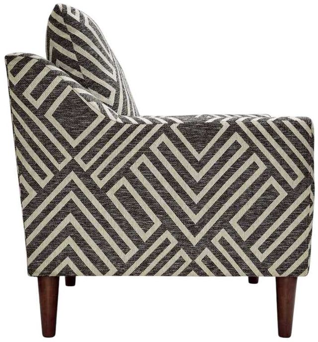Signature Design by Ashley® Morrilton Charcoal/Natural Next-Gen Nuvella Accent Chair-2