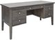 Mako Wood Furniture Inc. Home Office Double Pedestal Desk-0