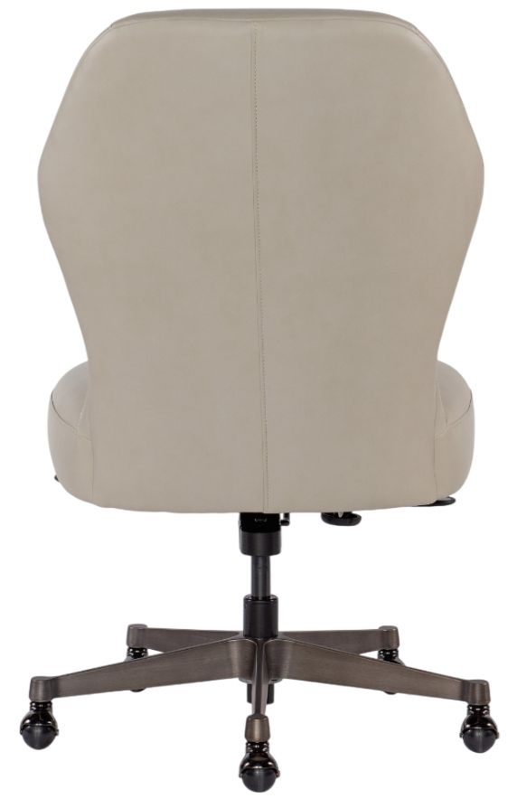 Hooker® Furniture EC Bali Harvest/Gunmetal Executive Swivel Tilt Chair-4