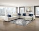 Homelegance® Isla 5-Piece Beige Sectional with Convertible and Reversible Chaise-1